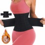 JXCTNNU Faja Reductora Adelgazante Deporte Cintura Entrenador Faja Abdomen Adjustable Faja Lumbar Cinturón Lumbar Reductor