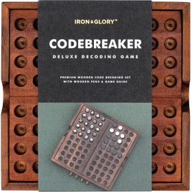 Iron & Glory Code Breaker | Juego de mesa de rompecabezas de madera | Ideas de regalo para papá y regalos de cumpleaños para