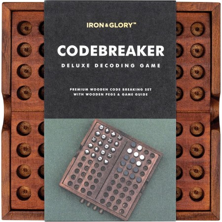 Iron & Glory Code Breaker | Juego de mesa de rompecabezas de madera | Ideas de regalo para papá y regalos de cumpleaños para