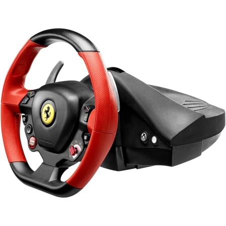 Thrustmaster Ferrari 458 Spider Racing Wheel - Volante de Carreras Realiste Con Licencias Oficiales de Ferrari - Para Xbox