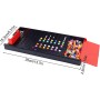 Juego de Mesa Mastermind Juego de de códigos Secretos | Divertidos Juegos de Mesa de Estrategia para niños, Juegos de 2 Personas