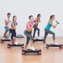 Yaheetech Step de Aeróbic Plataforma Steps Fitness Casa 3 Altura (10,5/15/20 cm) Adjustable Banco Fitness para Ejercio Yoga