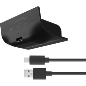 Speedlink PULSE X Play & Charge Kit - Banco de carga con accesorio para mando X/S de la serie Xbox, para 8 horas adicionales de