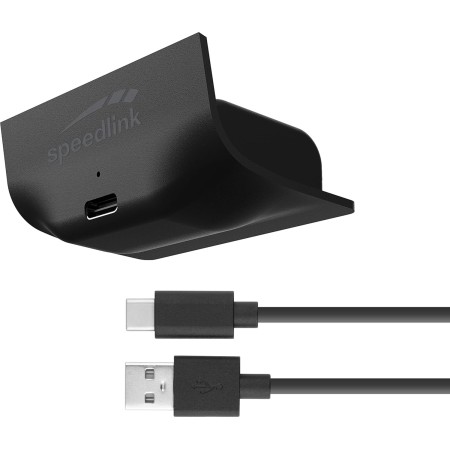 Speedlink PULSE X Play & Charge Kit - Banco de carga con accesorio para mando X/S de la serie Xbox, para 8 horas adicionales de