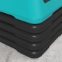 SPORTNOW Step de Aeróbic Step para Fitness Stepper Antideslizante con Altura Ajustable de 10/15/20/25/30 cm Carga 150 kg para