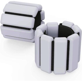 2 Pesas Ajustables para muñeca, Pesas para Tobillo, para Ejercicio, Caminar, Correr, Yoga, aeróbicos, Pilates, Pulsera para
