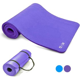 HxG. Esterillas de Yoga Pilates Fitness para gimnasio en casa antideslizante, alfombra suave y cómoda para hacer ejercicio