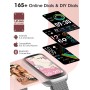 DEKELIFE Reloj de fitness de 1,47 pulgadas con 244 modos deportivos, monitor de actividad de 24 horas, monitor de sueño, ciclo