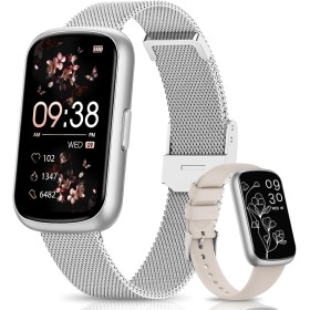 DEKELIFE Reloj de fitness de 1,47 pulgadas con 244 modos deportivos, monitor de actividad de 24 horas, monitor de sueño, ciclo