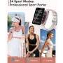 DEKELIFE Reloj de fitness de 1,47 pulgadas con 244 modos deportivos, monitor de actividad de 24 horas, monitor de sueño, ciclo
