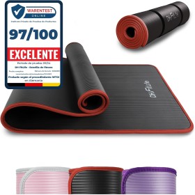 DH FitLife Esterilla de entrenamiento, esterilla deportiva, 183 x 61 x 1 cm, esterilla de gimnasia extra resistente, esterilla
