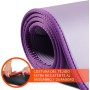 DH FitLife Esterilla de entrenamiento, esterilla deportiva, 183 x 61 x 1 cm, esterilla de gimnasia extra resistente, esterilla