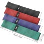 Bandas Elásticas Musculacion en Bucle Set/Cintas de Resistencia + eBook Guía de Ejercicios | Natural Loop Glúteos Bands, Fitness