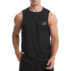 Camiseta sin Mangas para Hombre, para Correr, Gimnasio, Secado rápido, Camiseta Deportiva