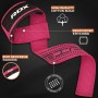 RDX Straps Gym Correas Levantamiento de Pesas, 5MM Neopreno Soporte de Muñeca Acolchado, Muñequeras Lifting Strap, Powerlifting