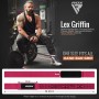 RDX Straps Gym Correas Levantamiento de Pesas, 5MM Neopreno Soporte de Muñeca Acolchado, Muñequeras Lifting Strap, Powerlifting
