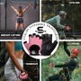 SAWANS Guantes de levantamiento de pesas, guantes de gimnasio para hombres y mujeres, antideslizantes, transpirables, guantes de
