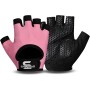 SAWANS Guantes de levantamiento de pesas, guantes de gimnasio para hombres y mujeres, antideslizantes, transpirables, guantes de