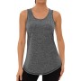 Wayleb Camiseta sin Mangas de Fitness para Mujer Espalda de Malla Chaleco Deportivo para Mujer Deportivo Yoga Tops Camisetas