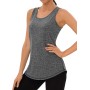 Wayleb Camiseta sin Mangas de Fitness para Mujer Espalda de Malla Chaleco Deportivo para Mujer Deportivo Yoga Tops Camisetas