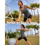 Wayleb Camiseta sin Mangas de Fitness para Mujer Espalda de Malla Chaleco Deportivo para Mujer Deportivo Yoga Tops Camisetas