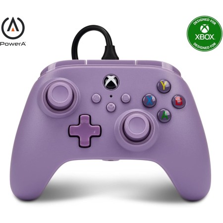 Power A Nano controlador cableado mejorado para Xbox Series X|S - Lila (Morado)