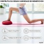 unycos - Cojín de Equilibrio34 cmcon Bombín, Disco Propioceptivo, Antideslizante y Terapéutico que Resiste 150 kg, Soporte