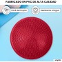 unycos - Cojín de Equilibrio34 cmcon Bombín, Disco Propioceptivo, Antideslizante y Terapéutico que Resiste 150 kg, Soporte