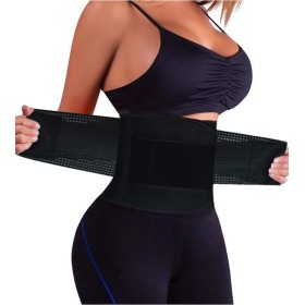 YIANNA Faja Reductora Mujer Abdominal Lumbar Fajas Reductoras Abdomen Adjustable para Deporte Fitness Postparto