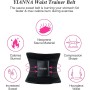 YIANNA Faja Reductora Mujer Abdominal Lumbar Fajas Reductoras Abdomen Adjustable para Deporte Fitness Postparto