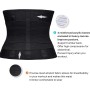 YIANNA Faja Reductora Mujer Abdominal Lumbar Fajas Reductoras Abdomen Adjustable para Deporte Fitness Postparto