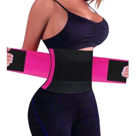 YIANNA Faja Reductora Mujer Abdominal Lumbar Fajas Reductoras Abdomen Adjustable para Deporte Fitness Postparto