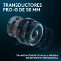 Logitech G Pro X SE, auriculares con micrófono y cable para gaming: micrófono desmontable, DTS Headphone:X 7.1, DAC USB