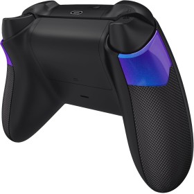 eXtremeRate Grips de Goma para Xbox Series X S Asa Izquierda Derecha Empuñadura Antideslizante Diamante Textura Mango Reemplazo