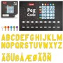 Quercetti 1002 Peg Code, Board, Strategy Game, Multi-Coloured