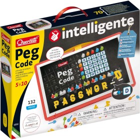 Quercetti 1002 Peg Code, Board, Strategy Game, Multi-Coloured
