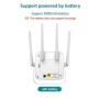 TIANJIE-enrutador Wifi 4G, punto de acceso LTE, antena WAN LAN CAT4, m