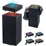 Mcbazel Ventilador de refrigeración Xbox Series X RGB con ajuste de 3 velocidades, soporte automático de cubierta de
