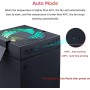 Mcbazel Ventilador de refrigeración Xbox Series X RGB con ajuste de 3 velocidades, soporte automático de cubierta de