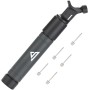 Sports Stable Inflador Balones con 5 Agujas Doble Acción, Bomba De Aire Fiable para Tu Pelota De Fútbol, Rugby, Voleibol,