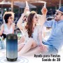 ELEHOT-Store Altavoz Bluetooth Potente Portatil con Luz LED de 5 Modos Inalambricos Recargable USB apoya TF Card/Memoria USB de