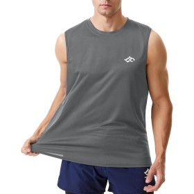 Camisetas sin Mangas para Entrenamiento de Hombre, de Secado rápido, para Gimnasio, musculosas, para Fitness, para Correr, sin