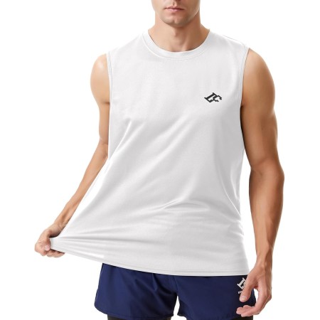 Camisetas sin Mangas para Entrenamiento de Hombre, de Secado rápido, para Gimnasio, musculosas, para Fitness, para Correr, sin