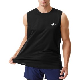 Camisetas sin Mangas para Entrenamiento de Hombre, de Secado rápido, para Gimnasio, musculosas, para Fitness, para Correr, sin