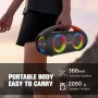 DYNASONIC D93 Altavoz Bluetooth portatil IPX5 Waterproof. Altavoz Exterior inalambrico. Wireless Stereo. Reproductor de Sonido