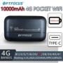 OPTFOCUS 4G LTE 10000mAh batería MIFI Wifi de bolsillo punto de acceso