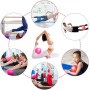 NUWIQ Pilates Ball - Pelota de Gimnasia pequeña para Yoga, Entrenamiento aeróbico, 2 Unidades