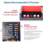 Generic Juego de Mesa Crack The Code - Juego de Estrategia de Rompecabezas para niños,Juegos de 2 Personas para Padres e Hijos