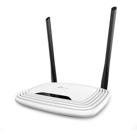 TP-Link TL-WR841N - WiFi4 N300 router inalámbrico, 300 Mbps de velocidad, antenas de 5 dBi, modo multi, fácil de usar, 4 puertos
