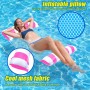Arbolisse Colchoneta Piscina Adultos, 2PC Flotadores Piscina para Adultos XL, 4 in 1 Hamaca de Agua Flotante Colchoneta Piscina